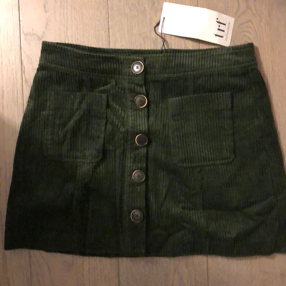 Zara corduroy skirt!